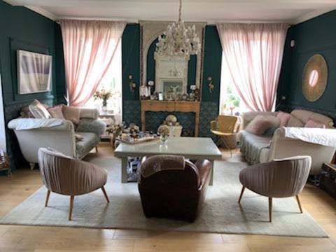 Domaine "Les Bois Flottes" Dans Maison De Charme Au Bord De Mer Et Proche De Cabourg Merville-Franceville-Plage Ngoại thất bức ảnh